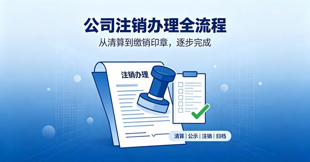 大连公司不经营了怎么注销?2026最简步骤教程 2026 大连公司不经营注销步骤教程封面