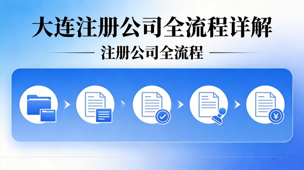 大连注册公司需要什么材料?2026 最新完整清单 大连注册公司必备材料清单